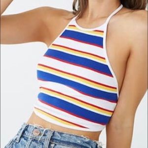 Halter crop top